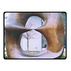 Henry Moore Fleece Blanket (small) by Riverwoman