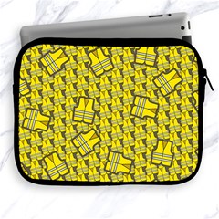 Gilet Jaune Pattern Yellowvests Cowcow Gilet Jaune Pattern Funny Yellow Vests Apple Ipad 2/3/4 Zipper Cases by snek