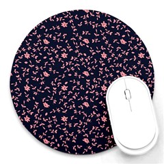 Wallpaper Background Digital Paper Round Mousepads by Mariart