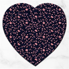 Wallpaper Background Digital Paper Jigsaw Puzzle (heart) by Mariart