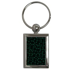 St Patricks Day Pattern Key Chains (rectangle)  by Valentinaart