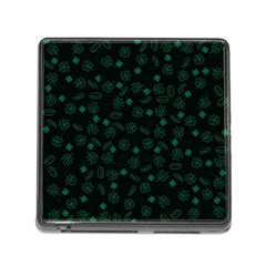 St Patricks Day Pattern Memory Card Reader (square 5 Slot) by Valentinaart