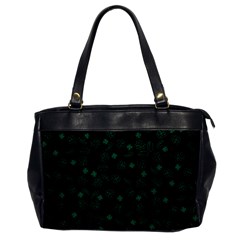 St Patricks Day Pattern Oversize Office Handbag by Valentinaart