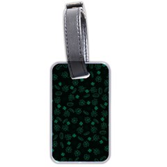 St Patricks Day Pattern Luggage Tags (two Sides) by Valentinaart