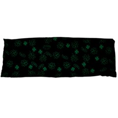 St Patricks Day Pattern Body Pillow Case Dakimakura (two Sides) by Valentinaart