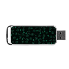 St Patricks Day Pattern Portable Usb Flash (one Side) by Valentinaart