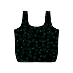 St Patricks Day Pattern Full Print Recycle Bag (s) by Valentinaart