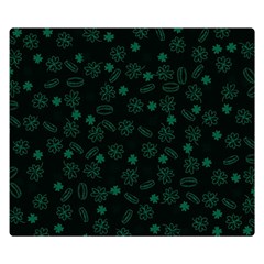 St Patricks Day Pattern Double Sided Flano Blanket (small)  by Valentinaart