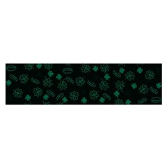 St Patricks Day Pattern Satin Scarf (oblong) by Valentinaart