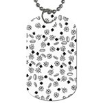 St Patricks day pattern Dog Tag (Two Sides) Front