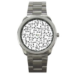 St Patricks day pattern Sport Metal Watch