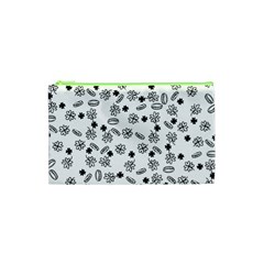 St Patricks Day Pattern Cosmetic Bag (xs) by Valentinaart