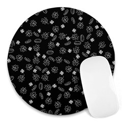 St Patricks day pattern Round Mousepads