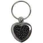 St Patricks day pattern Key Chains (Heart)  Front