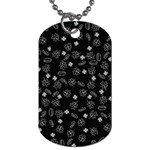 St Patricks day pattern Dog Tag (Two Sides) Back