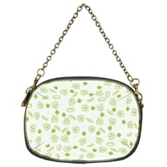 St Patricks Day Pattern Chain Purse (two Sides) by Valentinaart