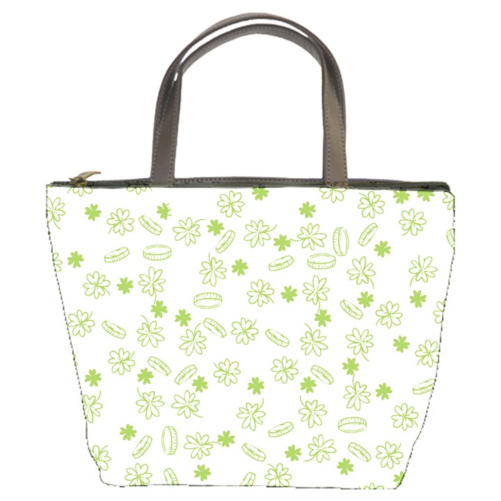 St Patricks day pattern Bucket Bag