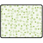 St Patricks day pattern Fleece Blanket (Medium)  60 x50  Blanket Front