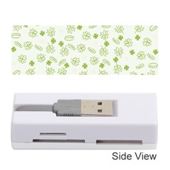 St Patricks Day Pattern Memory Card Reader (stick) by Valentinaart