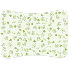 St Patricks Day Pattern Velour Seat Head Rest Cushion