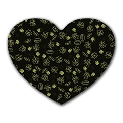 St Patricks Day Pattern Heart Mousepads by Valentinaart