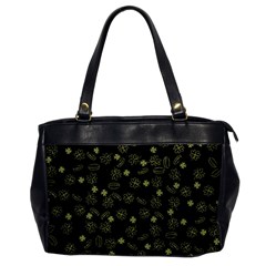 St Patricks Day Pattern Oversize Office Handbag by Valentinaart