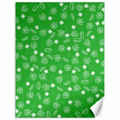 St Patricks Day Pattern Canvas 12  X 16  by Valentinaart