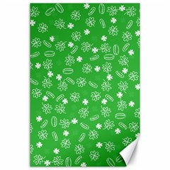 St Patricks Day Pattern Canvas 24  X 36  by Valentinaart