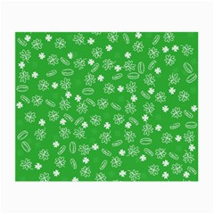 St Patricks Day Pattern Small Glasses Cloth (2-side) by Valentinaart