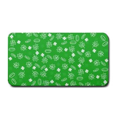 St Patricks Day Pattern Medium Bar Mats by Valentinaart