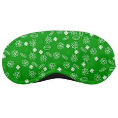 St Patricks Day Pattern Sleeping Masks by Valentinaart