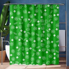 St Patricks Day Pattern Shower Curtain 60  X 72  (medium)  by Valentinaart