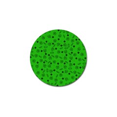 St Patricks Day Pattern Golf Ball Marker by Valentinaart