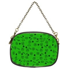 St Patricks Day Pattern Chain Purse (two Sides) by Valentinaart