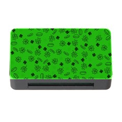 St Patricks Day Pattern Memory Card Reader With Cf by Valentinaart