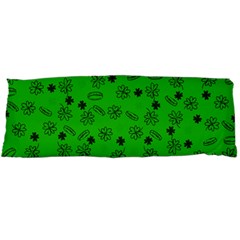 St Patricks Day Pattern Body Pillow Case Dakimakura (two Sides) by Valentinaart