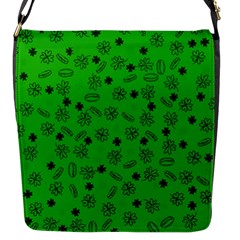 St Patricks Day Pattern Flap Closure Messenger Bag (s) by Valentinaart