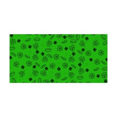 St Patricks Day Pattern Yoga Headband by Valentinaart