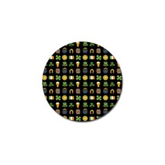 St Patricks Day Pattern Golf Ball Marker by Valentinaart