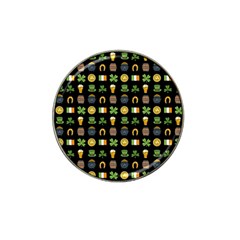 St Patricks Day Pattern Hat Clip Ball Marker (4 Pack) by Valentinaart