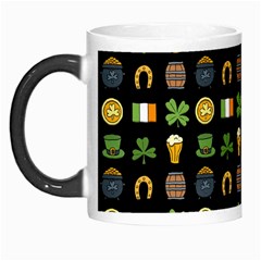 St Patricks Day Pattern Morph Mugs by Valentinaart