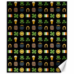 St Patricks Day Pattern Canvas 20  X 24  by Valentinaart