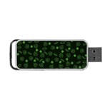 St Patricks day pattern Portable USB Flash (Two Sides) Front