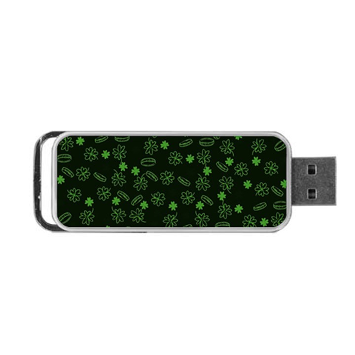 St Patricks day pattern Portable USB Flash (Two Sides)