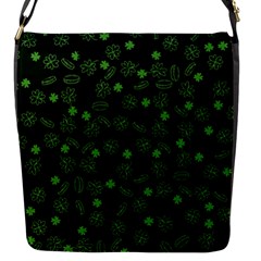 St Patricks Day Pattern Flap Closure Messenger Bag (s) by Valentinaart