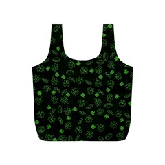 St Patricks Day Pattern Full Print Recycle Bag (s) by Valentinaart