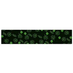 St Patricks Day Pattern Small Flano Scarf