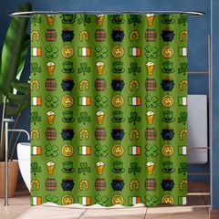 St Patricks Day Pattern Shower Curtain 60  X 72  (medium)  by Valentinaart