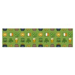 St Patricks day pattern Satin Scarf (Oblong) Front