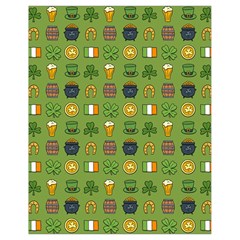 St Patricks day pattern Drawstring Bag (Small)